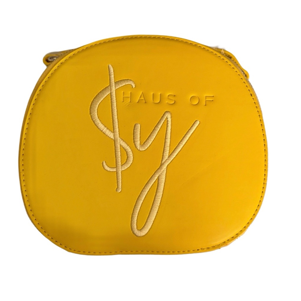 Brand New! Haus of Sy Bright Yellow Crossbody Bag with Dust Bag